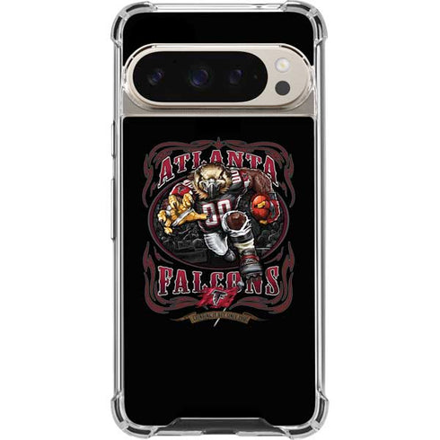 Liquid Blue NFL Atlanta Falcons Running Back Pixel 9/9 Pro Clear Case